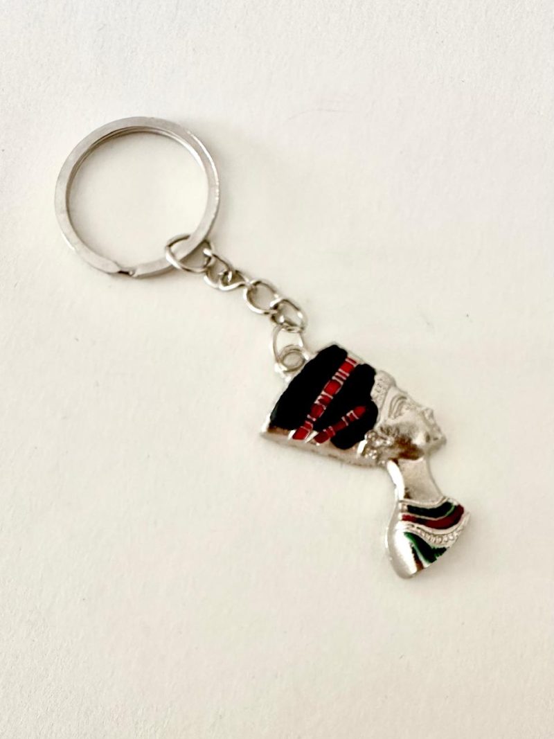 One piece of pharaonic Egyptian keychain Queen NEFERTITI Egyptian souvenirs gifts - Inspired Gift from Egypt